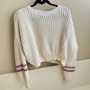 Blue Blush Knit Sweater